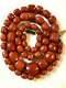 106 Gram Old Genuine Natural Coral Necklace Faceted Coral Beads