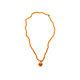 10k Rose Gold Coral Beads Necklace 5.2 Grams 14