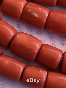 10-13mm 150 Gram coral beads natural salmon red coral bead coral necklace