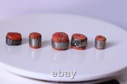 10gr Antique Coral Beads From Natural Undyed Coral Necklace Silver