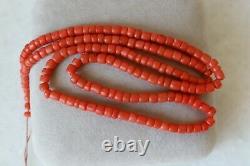 20gr Antique Vintage Coral Necklace Natural Undyed Coral Beads