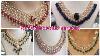 22k Beaded Necklace Designs With Pearls Indian Beads Jewelry Trendy Beads Jewelry Collection