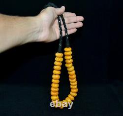 2 Moroccan Berber Tribal Amber Coral Necklace North African Jewelry Women Beads