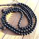 8 Mm Genuine 100 Beads Black Coral Prayer Beads Yusr Yemen Worry Beads