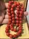 9 Mm Very Fine Natural Red Coral Beads Coral Necklace 14k