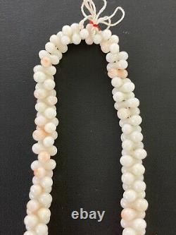 Angel Skin Coral Bead Necklace 16