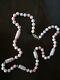 Antique Chinese Beads & Carved Angel Pink Coral 14k Gold Necklace 38.73 Grams