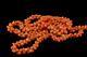 Antique Chinese Natural Salmon Coral Beads 14k Gold Necklace