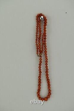 Antique Coral Necklace