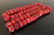 Antique Natural Cut Red Coral Chunky Beads 630 Grams