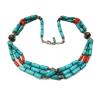 Antique Bohemian 925 Silver Beads With Gems Stone Collections