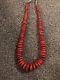 Beautiful Vintage Red Coral Necklace