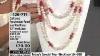 Cultured Freshwater Pearl And Red Coral Sterling Silver 72 Necklace