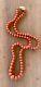 Gorgeous Sardinian Coral Graduated Bead Necklace With14k Gold Clasp 20 Inches 25gr