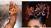 How To Make Coral Bead Hairpiece Detailed