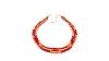Jay King 3strand Bamboo Coral Bead 18 Necklace
