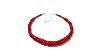 Jay King Graduated Red Coral 20 Sterling Silver Necklace
