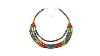 Jay King Multicolor Turquoise And Coral Bead Necklace