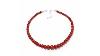 Jay King Red Coral Rondelle Bead 20 Necklace