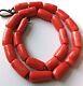 Lovely Salmon Colour Coral Necklace, 17 3/4 Long. (no. 5)