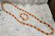 Men Traditional Long Coral African Nigerian Beads Necklace & Bracelet Iyun