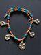 Moroccan Vintage Coins & Turquoise With Coral Amazigh Berber Handmade Necklace