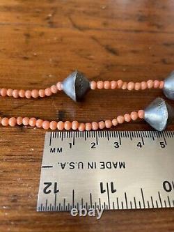 Natural Coral Beaded Necklace