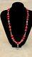 Red Coral Necklace Heavy Beads Natural Yemen Pendant Women Morrocan