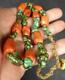 Tibetan Real Coral And Real Turquoise Small Bead Necklace