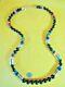 T Singer 30 Necklace Onyx Turquoise Coral Lapis Sterling 12k Gold Filled Multi