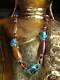 Tibetan Mixed Bead Necklace Turquoise Carnelian Coral