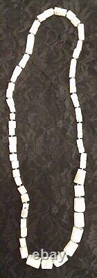 Traditional Real Coral Necklace Beads White African/nigerian Coral Bead Men