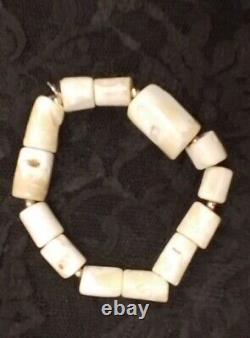 Traditional Real Coral Necklace Beads White African/nigerian Coral Bead Men