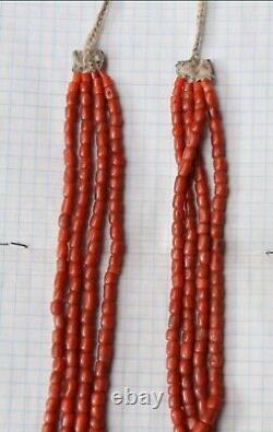 Very Vintage Coral Beads 65,6 Gram Necklace