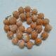 Vintage Chinese Carved Natural Coral Beads Necklace 58 Grams 10 Mm To 13 Mm 18