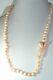 Vtg 14k Gold Heavy Angel Skin Coral Carved Chinese Figural Man Beads Necklace